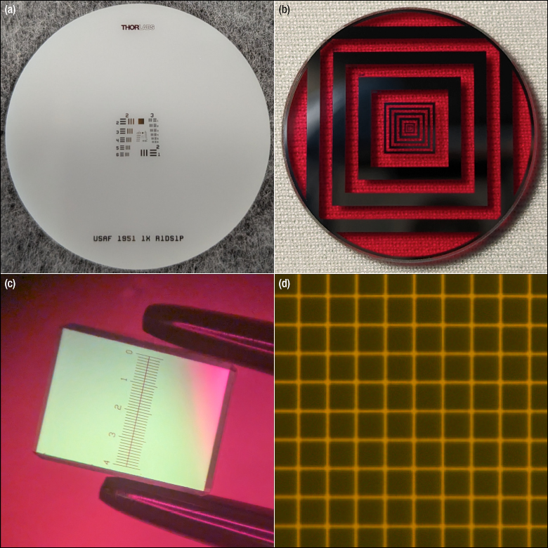 Thorlabs · Grid Distortion Test Targets