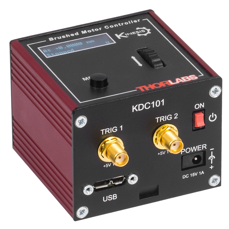 Thorlabs · 電動アクチュエーター、移動量12 mmまたは13 mm