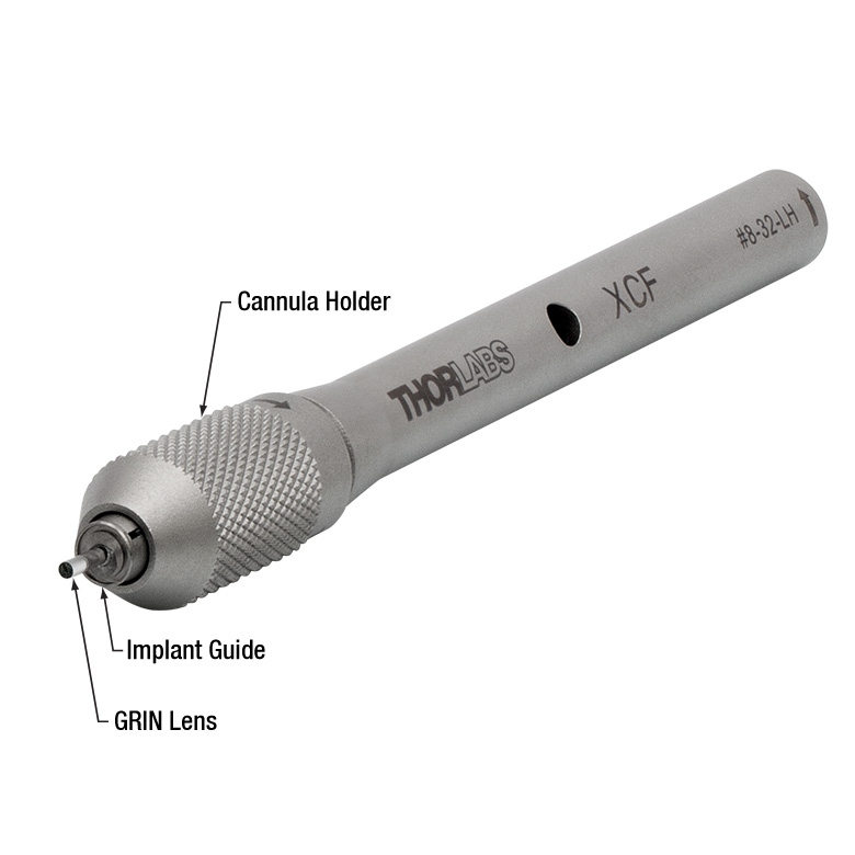 Thorlabs · 脳定位固定プローブ用インプラントガイド