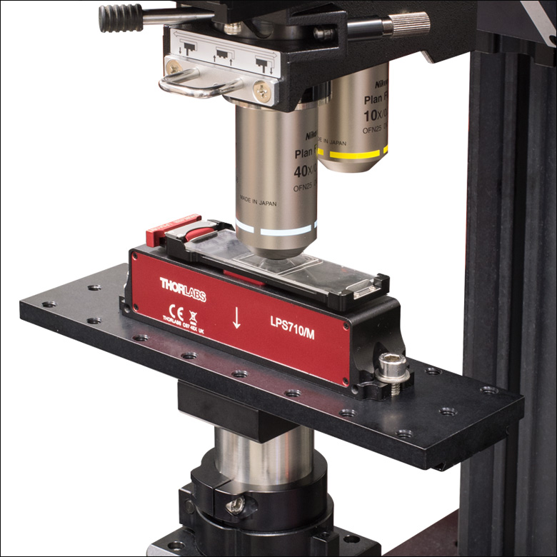 Thorlabs · Linear Z-Axis Stage Driven by an Amplified Piezo Motor