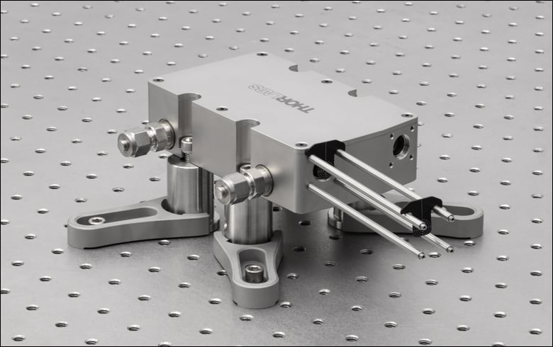 Thorlabs · Compact Multipass Gas Cells for Absorption Spectroscopy