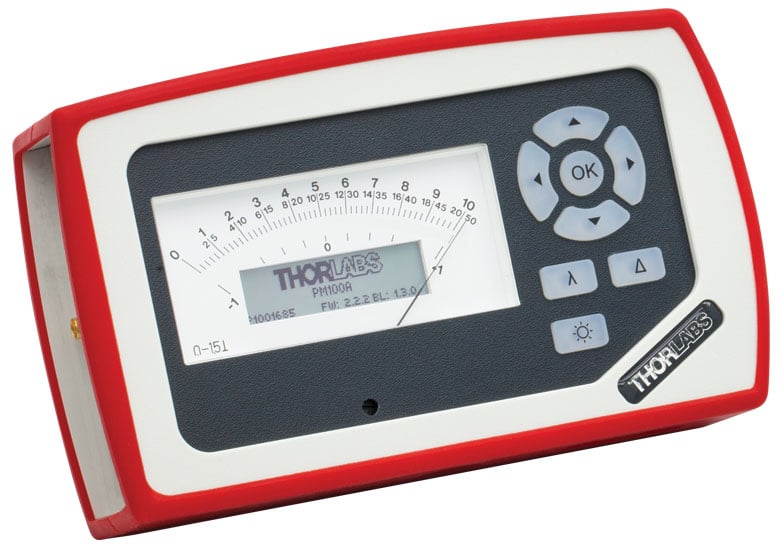 Thorlabs · Microscope Slide Power Meter Sensor Heads