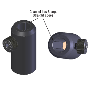 Thorlabs · Post Holder's Inner Bore Has Channel to Seat Posts Stably ...