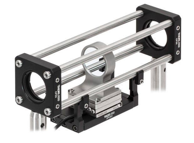 Thorlabs · 30 mmケージシステムマウント、ピエゾ慣性ステージ取付け用