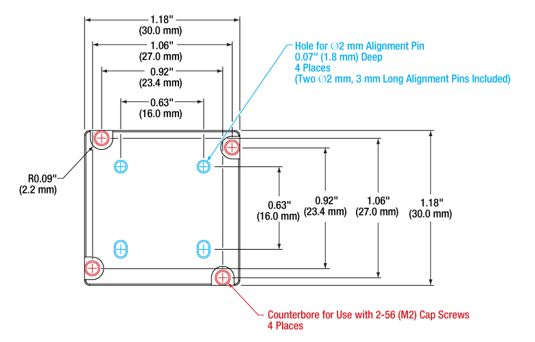 Thorlabs · Piezoelectric Inertia Stage to 30 mm Cage Mount