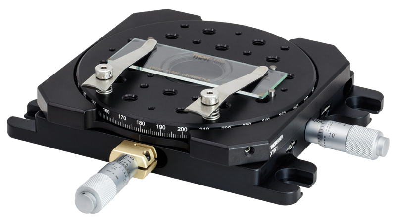 Thorlabs · XY Translation Stages with Rotating Platform