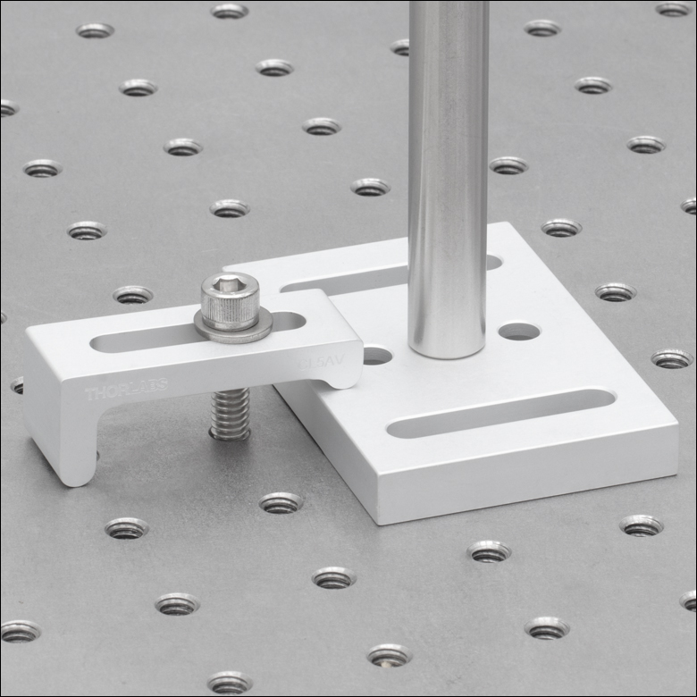 Thorlabs · Vacuum-Compatible Table Clamps