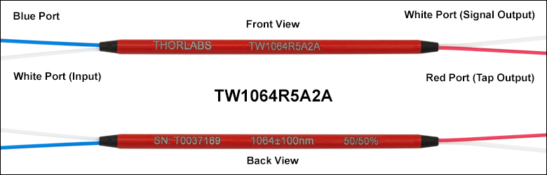 Thorlabs · OCT Fused Fiber Optic Couplers
